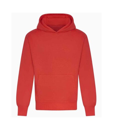 Sweat à capuche signature homme rouge clair Awdis Awdis