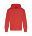 Mens signature heavyweight hoodie soft red Awdis