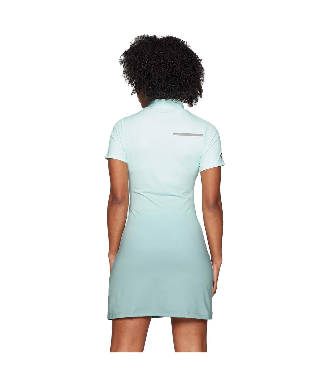 Robe T-shirt Motif/style Ombré Rosalo Femme Vert Clair Ellesse-3