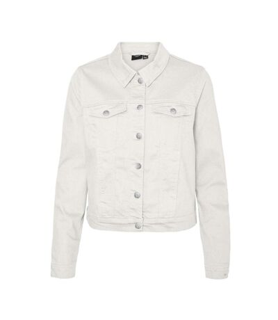 Veste en Jean Blanche Femme VERO MODA Soya - M