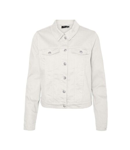 Veste en Jean Blanche Femme VERO MODA Soya - S