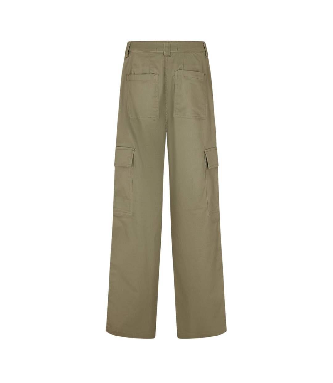 Womens/ladies Straight Cargo Trousers Dusty Olive JJXX-2
