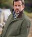 Men's Khaki Parka - Corduroy Collar-3