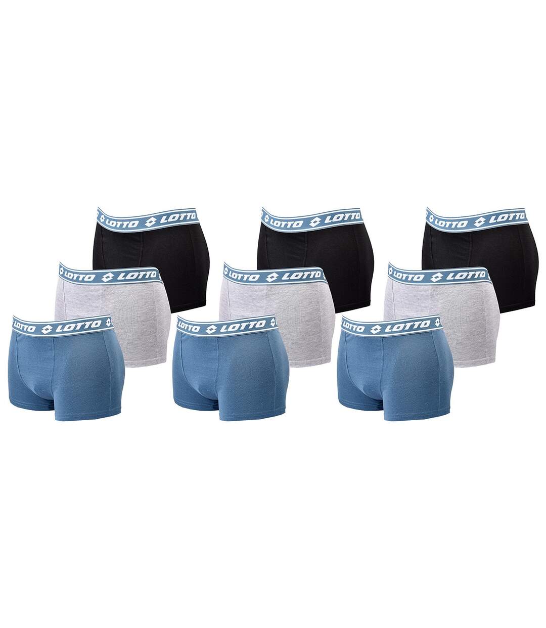 Boxer homme LOTTO Pack de 9 Boxers 1060