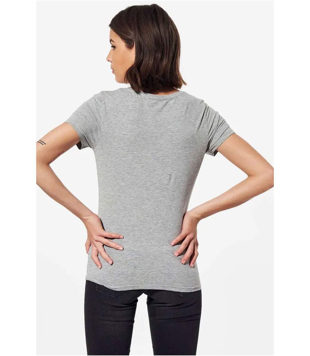 Tee shirt stretch logo   -  Kaporal - Femme-3