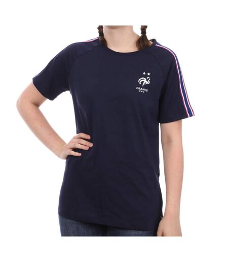 T-Shirt Marine Femme FFF Fan - XS