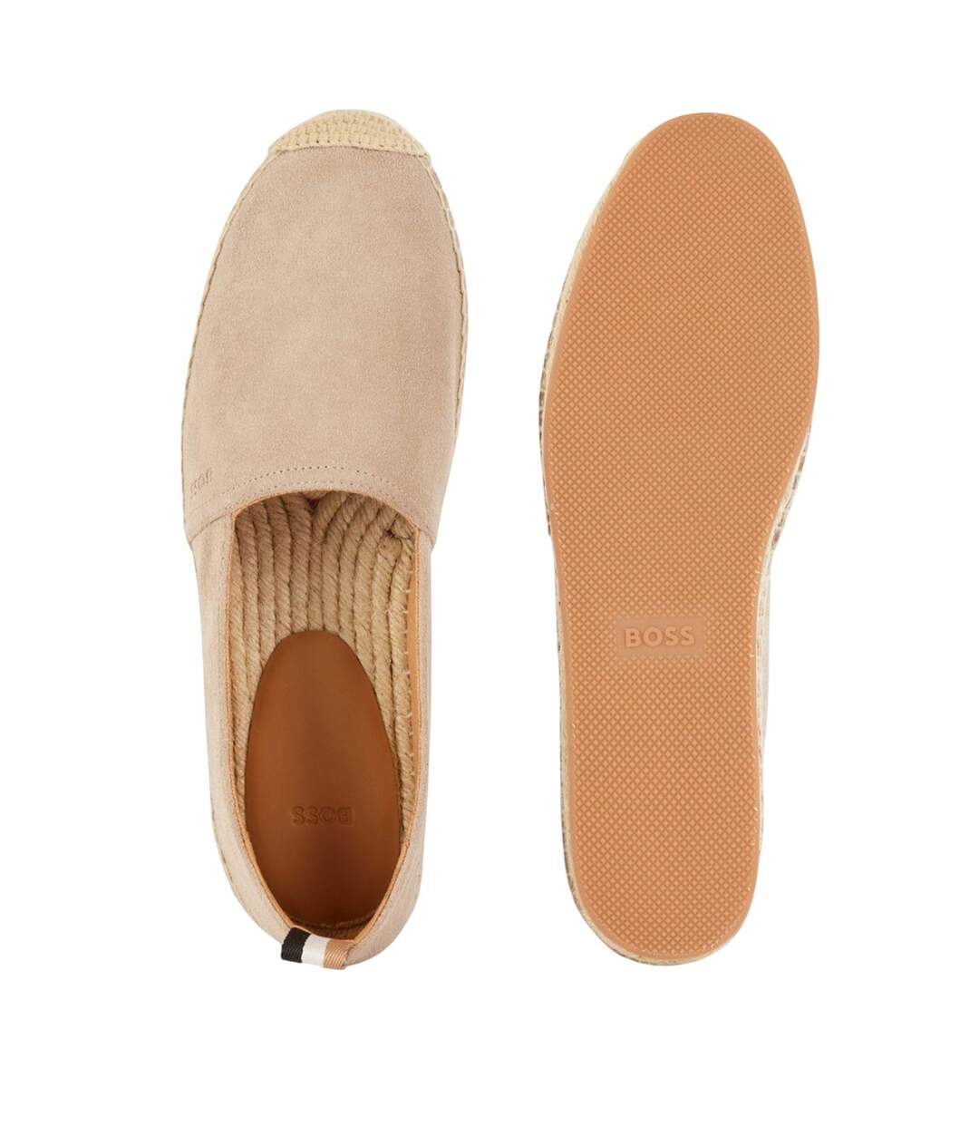 Mocassins Madeira Homme Beige Boss-4