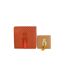 Lot de 2 Boîtes en Métal Gigognes 25cm Orange