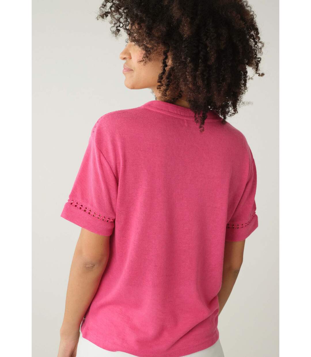 T-shirt au style bohème pour femme DJALIA-5