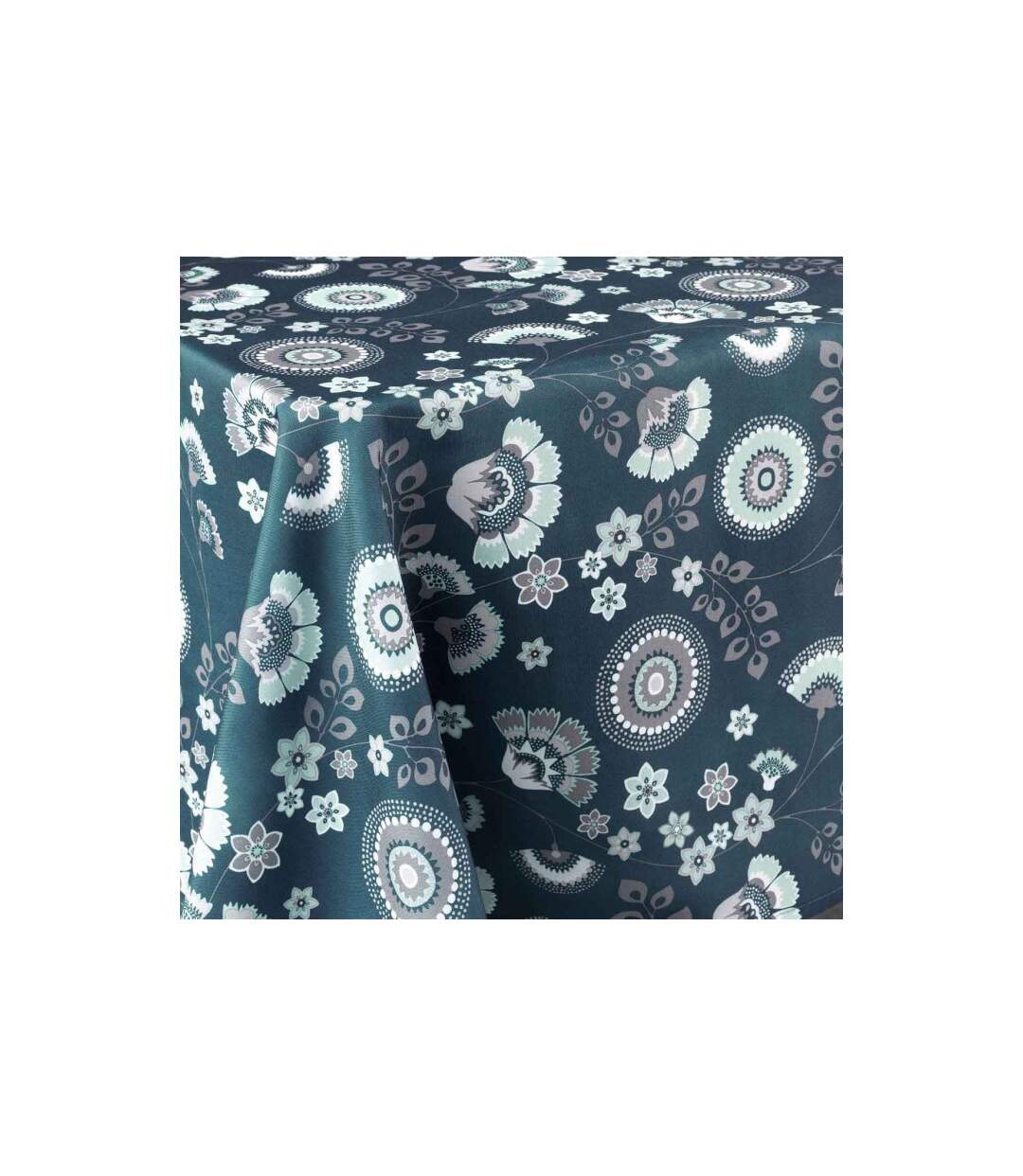 Nappe Imprimée Garance 145x240cm Bleu-2