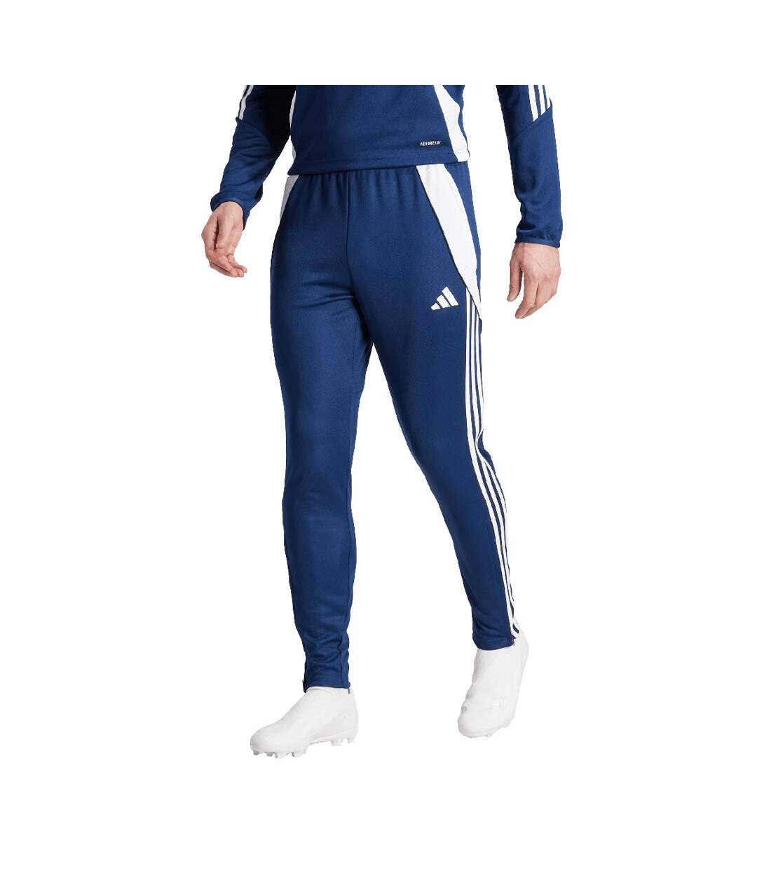 Pantalon Motif/style Logo Tiro Homme Bleu Adidas-4
