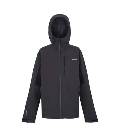 Mens birchdale ii waterproof jacket ash/black Regatta