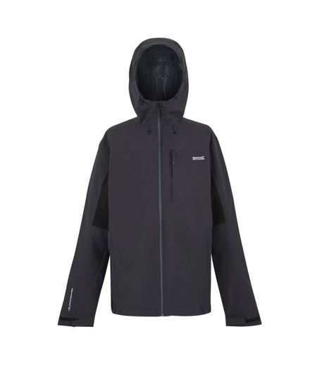 Mens birchdale ii waterproof jacket ash/black Regatta