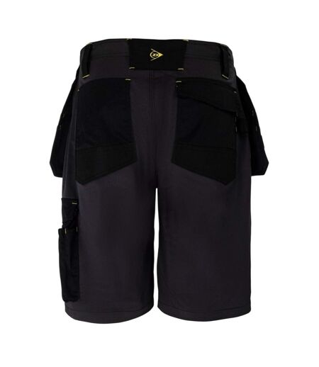 Short De Travail On Site Homme Anthracite Noir Dunlop