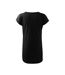 Robe Décontractée Motif/style Uni Love Femme Noir Malfini-2
