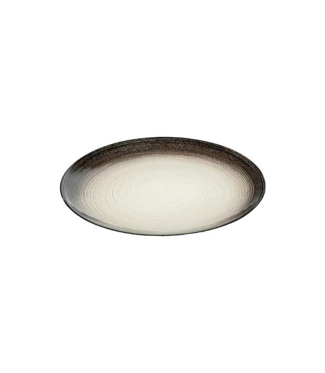Lot de 6 Assiettes à Dessert Jem 21cm Noir & Argent-2