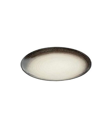 Lot de 6 Assiettes à Dessert Jem 21cm Noir & Argent