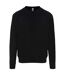 Sweat Graduate Homme Noir Vif Awdis-1