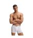 Pack Of 3  Mens Logo Boxer Briefs  White Boss-4