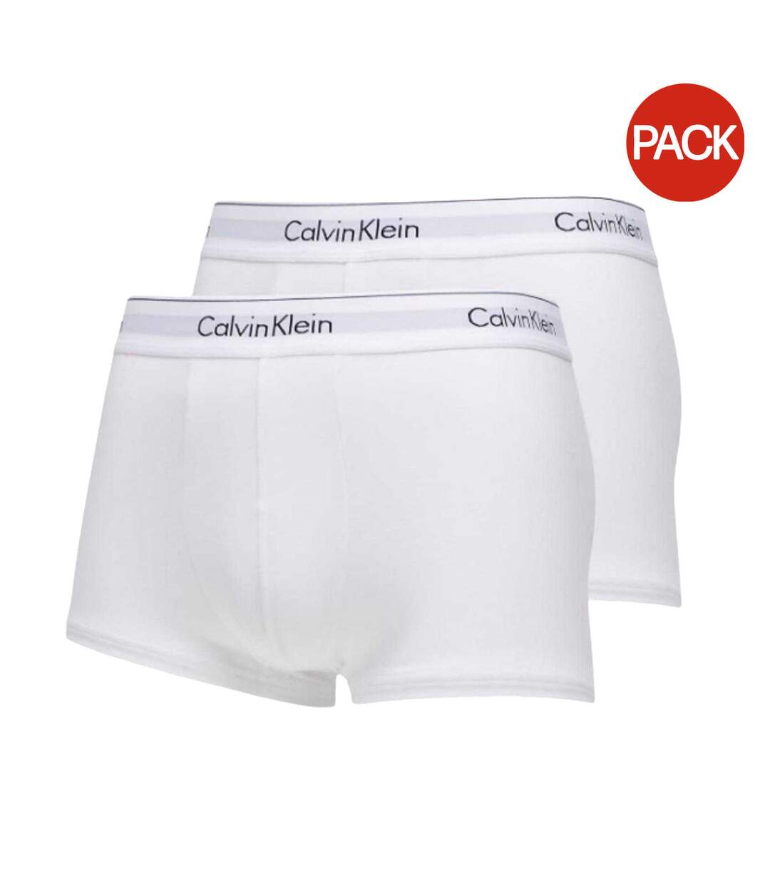 Boxers Motif/style Logo Homme Blanc Calvin Klein-1