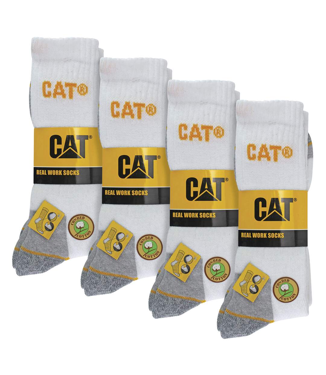 Paquet de 12 chaussettes de travail unisexes robustes pour bottes-2