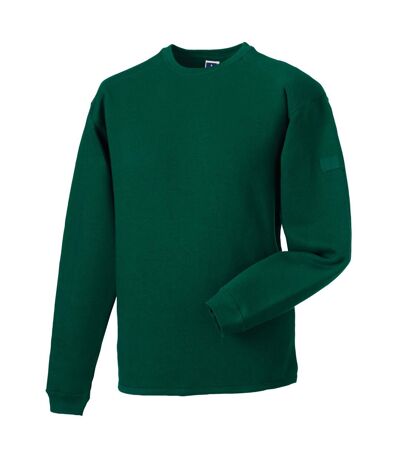 Sweatshirt De Travail Homme Vert Bouteille Russell