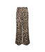 Pantalon marron/beige femme vero moda merle-1