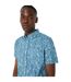 Chemise homme bleu Maine