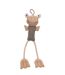 Fenton the frog plush dog toy 16in brown Danish Design-1