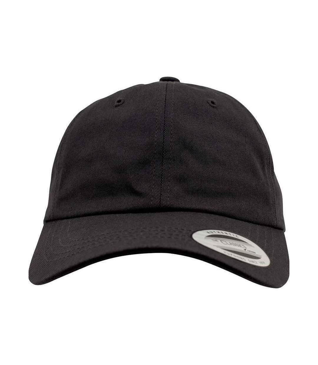 Flexfit Unisex Low Profile Cotton Twill Cap (Black) - UTPC3706-1