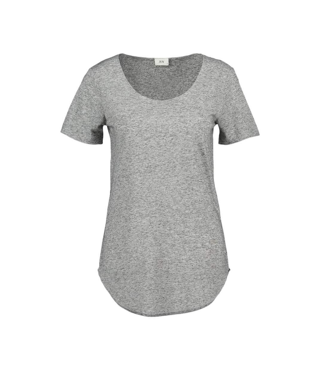 T-Shirt Gris Femme JDY Linette - S-1