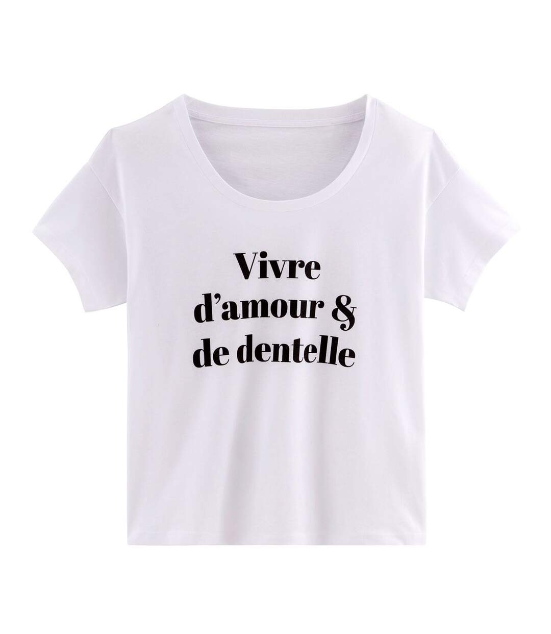 T-shirt VIVRE D'AMOUR-1