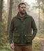 Gilet de chasse polaire LEDERTYS LY0304 Kaki – Chaleur, Robustesse et Liberté de Mouvement-5