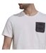 T-shirt Homme Blanc Adidas-3
