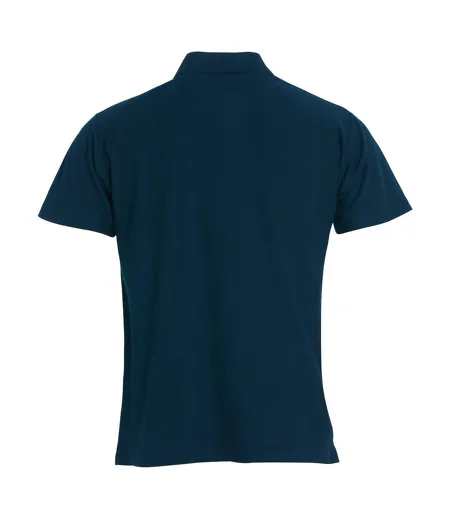 Polo Basic Homme Bleu Marine Foncé Clique