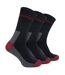 Mens 3 Pack Cushioned Work Socks-1