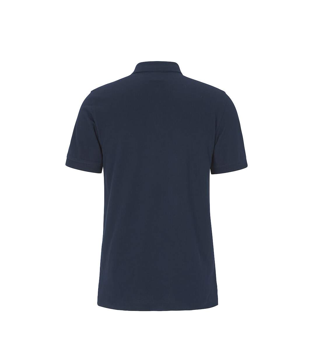 Mens Pique Stretch Polo Shirt Navy Cottover-3