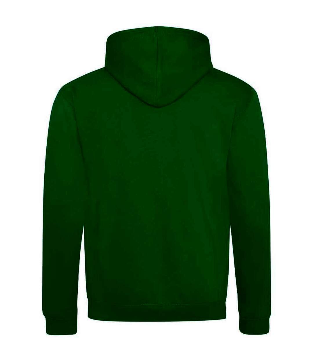 Womens/ladies varsity hoodie kelly green/arctic white Awdis