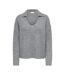 Pull gris clair femme jdy lanora-1