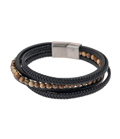 Bracelet noir homme geographical norway 315104 - taille unique
