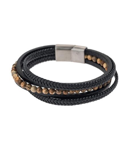 Bracelet noir homme geographical norway 315104 - taille unique