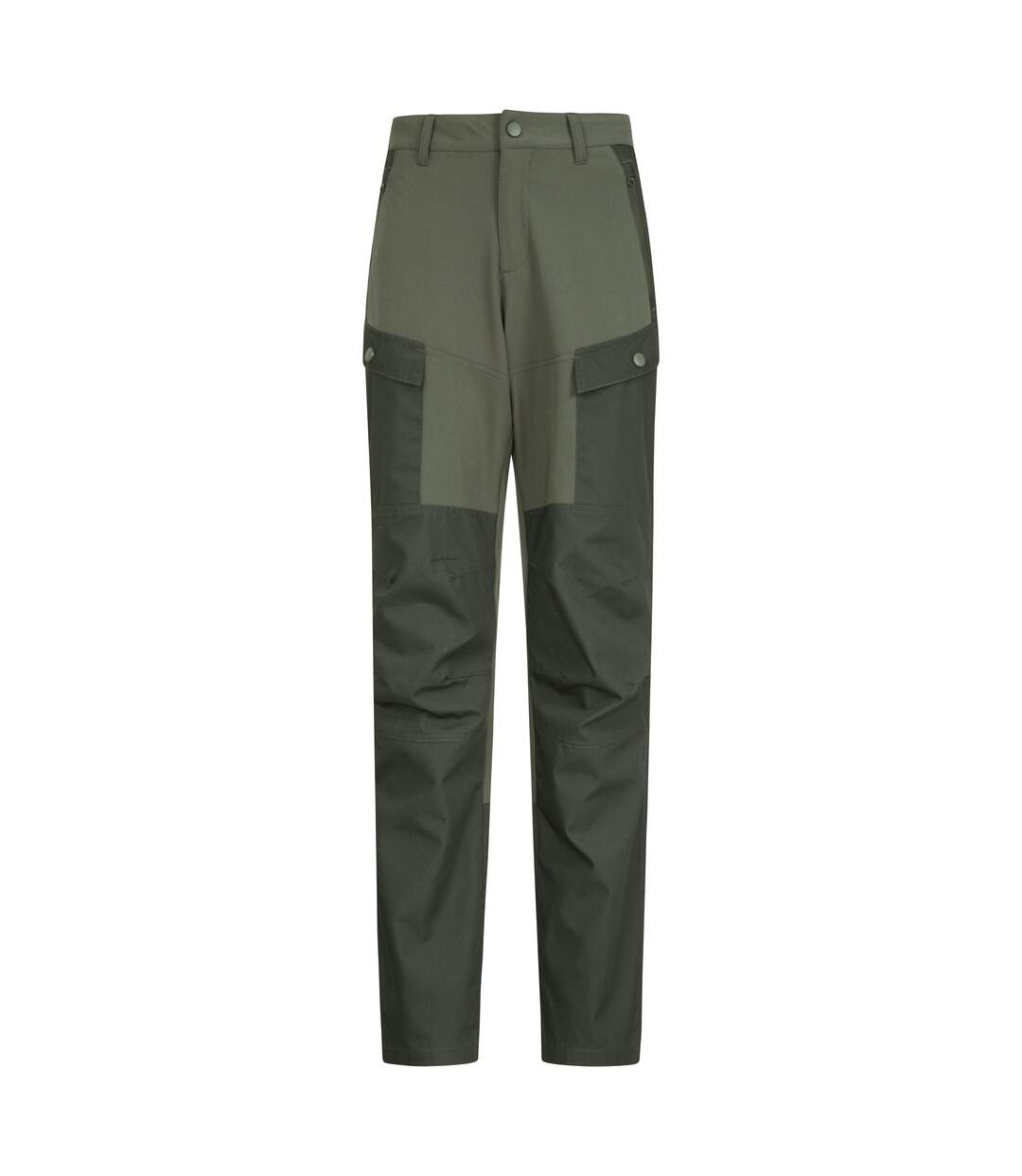 Womens/ladies expedition hybrid hiking trousers khaki green Mountain Warehouse-1