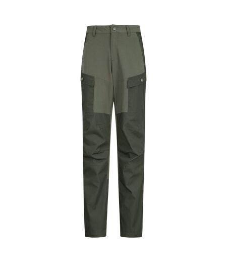 Womens/ladies expedition hybrid hiking trousers khaki green Mountain Warehouse