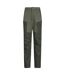 Womens/ladies expedition hybrid hiking trousers khaki green Mountain Warehouse-1