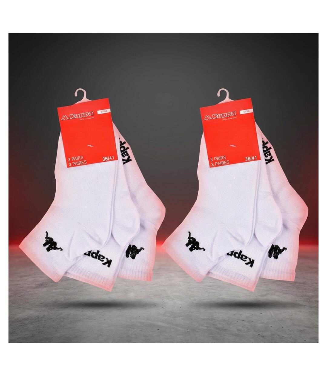 Pack de Chaussettes Femme Quarter KAPPA (Lot de 6)-4