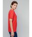 T-shirt manches courtes col brodé clouté-3