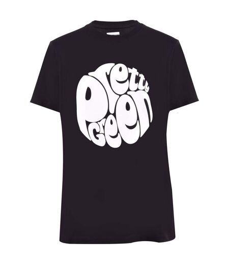 T-shirt Motif/style Grand Logo Homme Noir Pretty Green