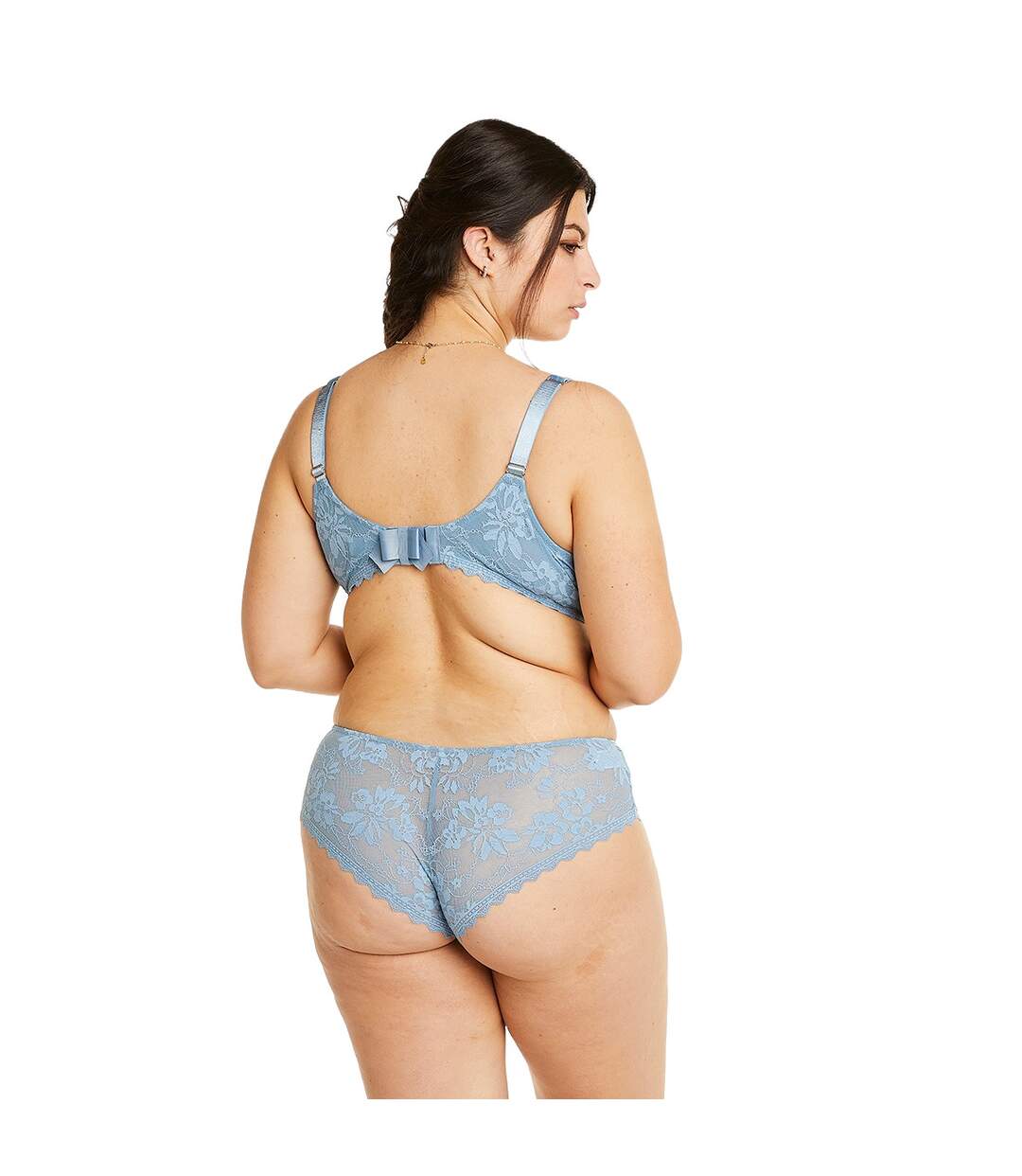 Soutien-gorge à armatures grand maintien bleu Siwa-4