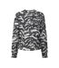 Blouse noir/beige femme jdy pepper - l-2