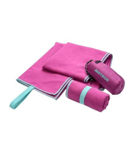 Serviette S Rose Violet Meteor